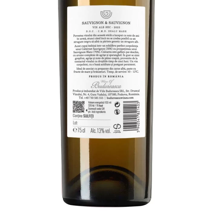 Budureasca The Sign Sauvignon & Sauvignon