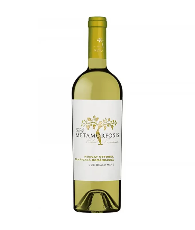 Viile Metamorfosis Muscat Ottonel & Tămâioasă Românească Bio